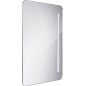 Nimco Miroirs - Miroir de salle de bains série 2000 rétro-éclairé par LED, 800 x 600 mm, carré, aluminium ZP 2003 Nimco Miroirs - Miroir de salle de bains série 2000 rétro-éclairé par LED, 800 x 600 mm, carré, aluminium ZP 2003