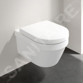 Villeroy & Boch Architectura - Cuvette de WC suspendue, Rimless, blanc alpin 4694R001