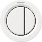 Geberit Systèmes de chasse d’eau - Déclenchement à distance type 01, pneumatique, pour rinçage double touche, blanc alpin
