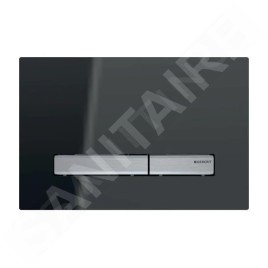 Geberit Sigma50 - Plaque de déclenchement, chrome / lave 115.788.JK.2