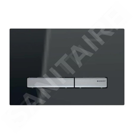Geberit Sigma50 - Plaque de déclenchement, chrome / lave 115.788.JK.2