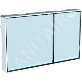 Geberit Omega60 - Plaque de déclenchement OMEGA60, blanc 115.081.SI.1