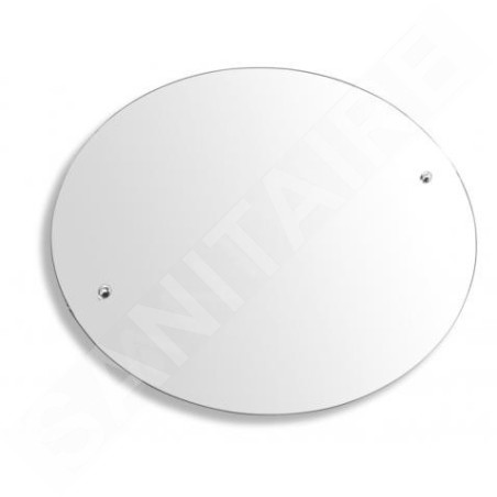Novaservis Metalia 3 - Miroir, diamètre 500 mm, verre 6313