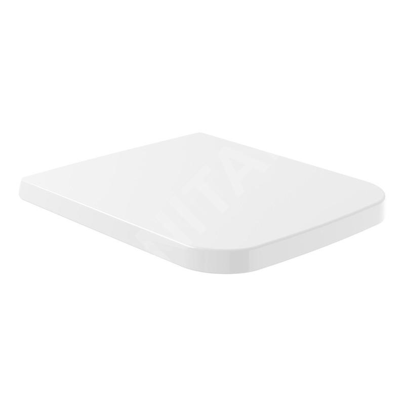 Villeroy & Boch Venticello - abattant de WC, SoftClosing, QuickRelease, Stone White 8M22S1RW