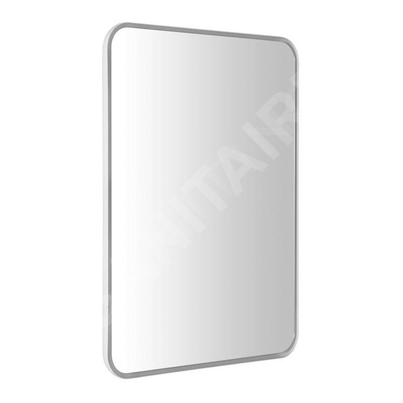 Sapho Float - Miroir en cadre, 500x700 mm avec éclairage LED, blanc brillant 22571 Sapho Float - Miroir en cadre, 500x700 mm avec éclairage LED, blanc brillant 22571