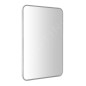 Sapho Float - Miroir en cadre, 500x700 mm avec éclairage LED, blanc brillant 22571 Sapho Float - Miroir en cadre, 500x700 mm avec éclairage LED, blanc brillant 22571