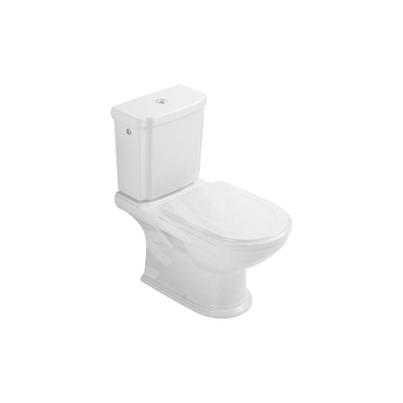 Villeroy & Boch Hommage - Réservoir de chasse d’eau, avec CeramicPlus, blanc - réservoir, laiton allié 772116R1 Villeroy & Boch Hommage - Réservoir de chasse d’eau, avec CeramicPlus, blanc - réservoir, laiton allié 772116R1
