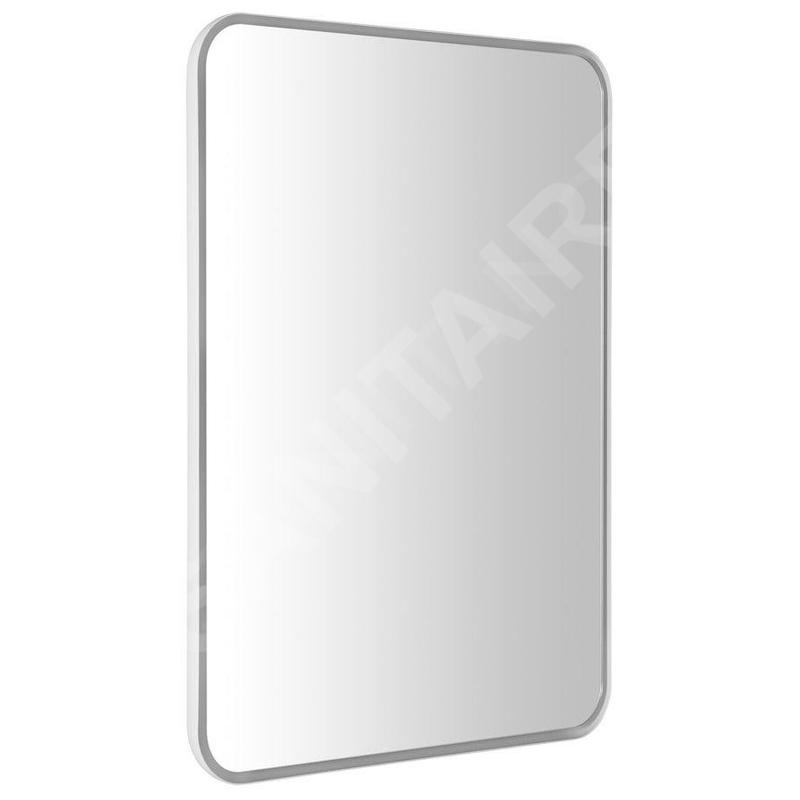 Sapho Float - Miroir arrondi avec éclairage LED 600x800 mm, blanc 22572 Sapho Float - Miroir arrondi avec éclairage LED 600x800 mm, blanc 22572