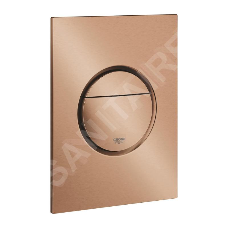 Grohe Nova Cosmopolitan S - Plaque de déclenchement, Warm Sunset brossé 37601DL0