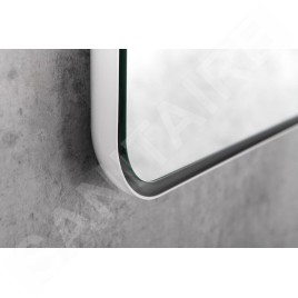 Sapho Float - Miroir arrondi avec éclairage LED  600x800 mm, blanc 22572