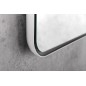 Sapho Float - Miroir arrondi avec éclairage LED 600x800 mm, blanc 22572 Sapho Float - Miroir arrondi avec éclairage LED 600x800 mm, blanc 22572