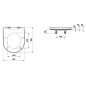 Laufen Pro - Abattant WC, blanc H8939523000001