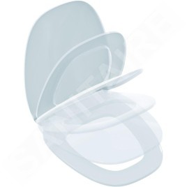 Ideal Standard Dea - Siège de toilettes ultra plat softclose, blanc mat T676783