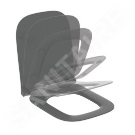 Ideal Standard i.Life B - Abattant WC, SoftClose, gris brillant T500358