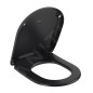 Villeroy & Boch Antao - Abattant de WC, SoftClosing, QuickRelease, Pure Black 8M67S1R7