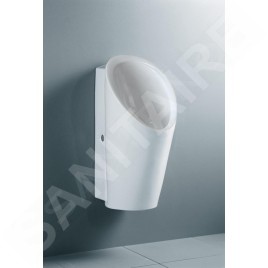 Laufen Lema - Urinoir électronique, alimentation d'eau par l'arrière, Rimless, LCC, alimentation secteur, blanc H8411924004011