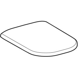Geberit Smyle - Abattant WC, softclose, blanc 500.233.01.1