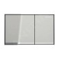 Geberit Omega60 - Plaque de déclenchement, chrome / sable gris 115.081.JL.1
