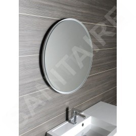 Sapho Float - Miroir avec éclairage LED, diamètre 740 mm, blanc 22574