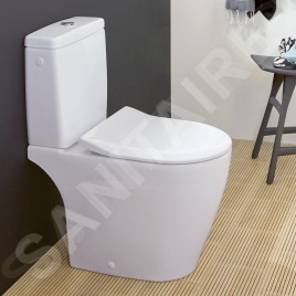 Villeroy & Boch Avento - cuvette de WC, DirectFlush, CeramicPlus, Stone White 5644R0RW