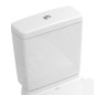 Villeroy & Boch O.novo - Réservoir de chasse d’eau pour WC à poser, alimentation latérale/arrière, CeramicPlus, blanc alpin Villeroy & Boch O.novo - Réservoir de chasse d’eau pour WC à poser, alimentation latérale/arrière, CeramicPlus, blanc alpin