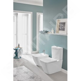 Villeroy & Boch Venticello - Cuvette de WC, coude Vario, DirectFlush, blanc alpin 4612R001