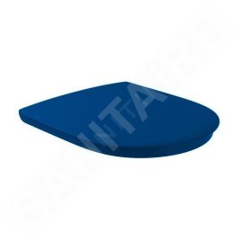 Villeroy & Boch ViCare - abattant de WC, SoftClosing, QuickRelease, AntiBac, bleu 9M67S1P1