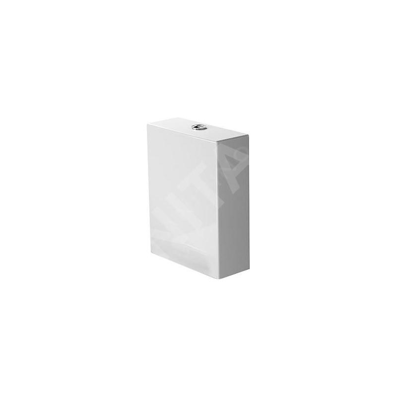 Duravit Starck 2 - Réservoir de chasse d’eau, 370 mm x 145 mm, blanc - réservoir, raccordement à gauche, chasse d’eau de 6 l Duravit Starck 2 - Réservoir de chasse d’eau, 370 mm x 145 mm, blanc - réservoir, raccordement à gauche, chasse d’eau de 6 l
