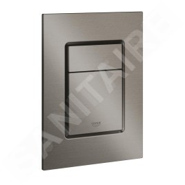 Grohe Skate Cosmopolitan S - Plaque de déclenchement, Hard Graphite brossé 37535AL0