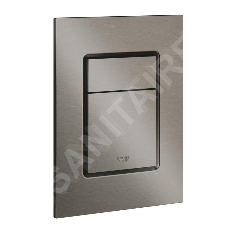 Grohe Skate Cosmopolitan S - Plaque de déclenchement, Hard Graphite brossé 37535AL0