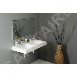 Sapho Gemini II - Miroir avec éclairage LED, 1100x650 mm GM110