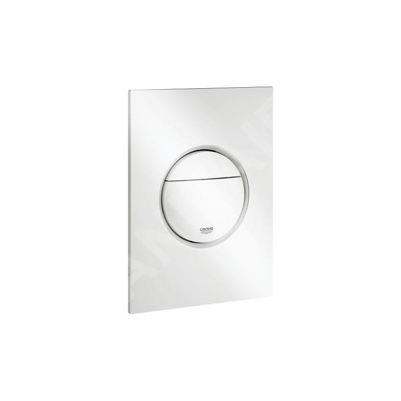 Grohe Nova Cosmopolitan S - Plaque de déclenchement, blanc alpin 37601SH0