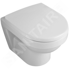 Villeroy & Boch Architectura - Abattant WC avec couvercle, Softclose, blanc 9M66S201