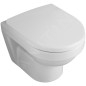 Villeroy & Boch Architectura - Abattant WC avec couvercle, Softclose, blanc 9M66S201