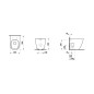 Laufen Lua - WC à poser, sortie Vario, Rimless, LCC, blanc H8230814000001 Laufen Lua - WC à poser, sortie Vario, Rimless, LCC, blanc H8230814000001