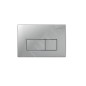Geberit Kappa - Plaque de déclenchement KAPPA 50, inox brossé 115.258.00.1