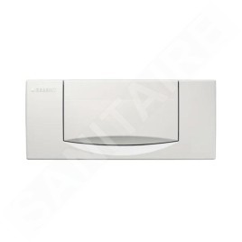 Geberit Systèmes de chasse d’eau - Plaque de déclenchement 300T, blanc 115.333.11.1