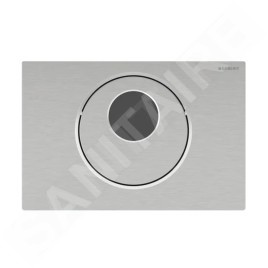 Geberit Sigma10 - Commande électronique de chasse d'eau, alimentation  secteur, inox brossé / poli 115.890.SN.6