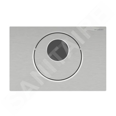 Geberit Sigma10 - Commande électronique de chasse d'eau, alimentation  secteur, inox brossé / poli 115.890.SN.6