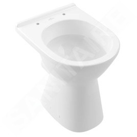 Villeroy & Boch ViCare - WC à poser, sortie par arrière, Rimless, blanc alpin 4683R001