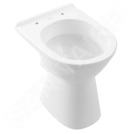Villeroy & Boch ViCare - WC à poser, sortie par arrière, Rimless, blanc alpin 4683R001