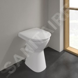 Villeroy & Boch ViCare - WC à poser, sortie par arrière, Rimless, blanc alpin 4683R001
