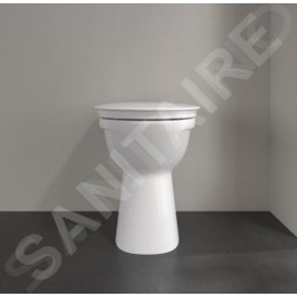 Villeroy & Boch ViCare - WC à poser, sortie par arrière, Rimless, blanc alpin 4683R001