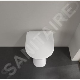 Villeroy & Boch ViCare - WC à poser, sortie par arrière, Rimless, blanc alpin 4683R001