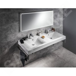 Sapho Gemini II - Miroir avec éclairage LED 1400x550 mm GM140