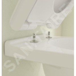 Villeroy & Boch ViCare - WC à poser, sortie par arrière, Rimless, blanc alpin 4683R001
