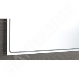 Sapho Gemini II - Miroir avec éclairage LED 1400x550 mm GM140