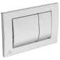 Ideal Standard Septa Pro - Plaque de déclenchement M1, inox R0127MY