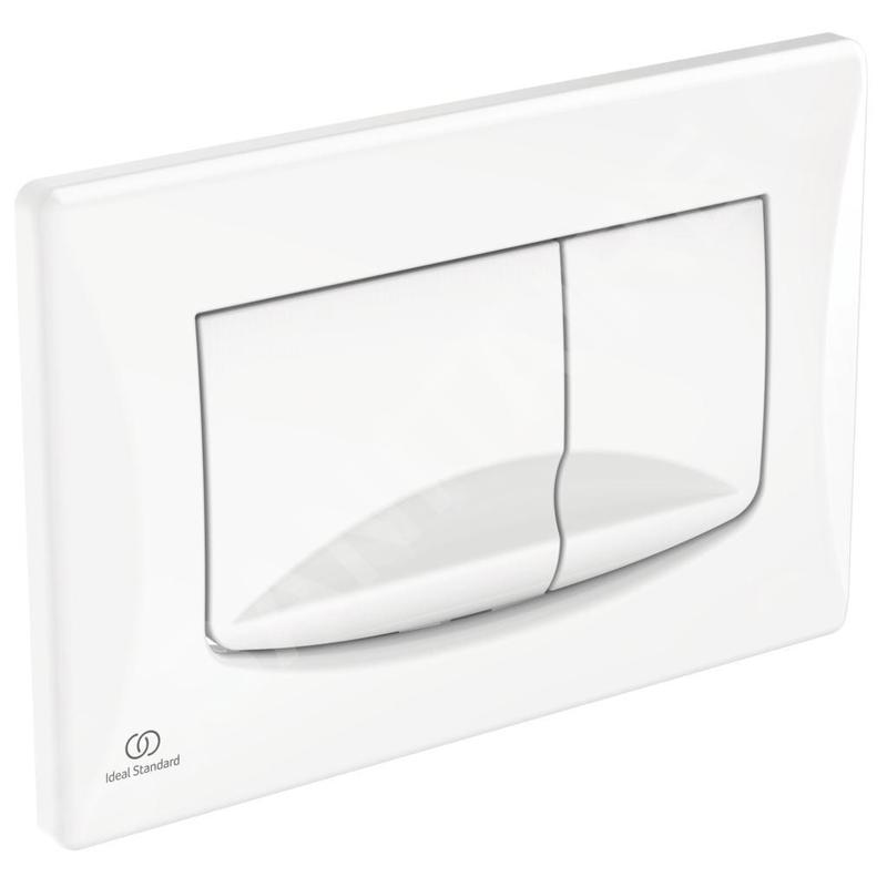 Ideal Standard Solea - Plaque de déclenchement de chasse d’eau Solea M2, blanc R0109AC