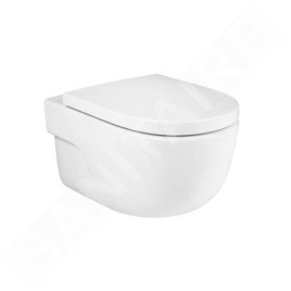 Roca Meridian - WC suspendu, Rimless, blanc A34624L000